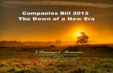 Insight on Companies Bill 2012 and its impact
