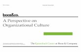 Booz co perspective-on-organizational-culture