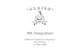 Albion - IPA Integration Models
