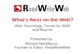ReadWriteWeb Presentation Dec08