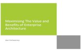 Maximising The Value and Benefits of Enterprise Architecture