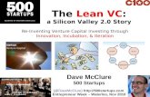 Silicon Valley 2.0: The Lean VC (Waterloo)