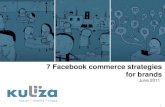 7 Facebook Commerce startegies for brands