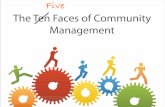 The Five Faces of Community Management