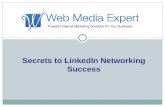 Secrets to Linkedin Networking Success