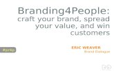 Branding, Self-Promotion and Social Media