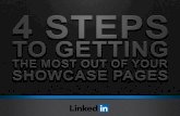 4 Steps for Getting... Linkedin Showcase Pages
