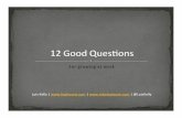 12 Good Questions: For Growing at Work
