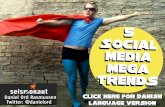 5 Social Media Mega-trends (English Language Version)