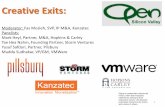 Creative exits v3 10 20-2013 for distribution Fas Mosleh at OPEN Networking Event HP