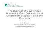 The Business of Government by John Cheves