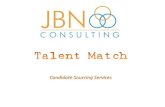 Talent match candidate sourcing slide share linkedin