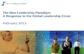 Sydney melbourne amcham presentation a response to the global leadership crisis v2