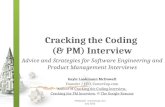 Cracking the Coding & PM Interview (Jan 2014)