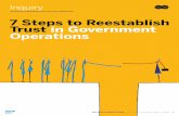 7 Steps to Reestablish Trust in Government Operations