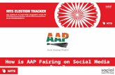 How is AAP Fairing in the Social Media Race