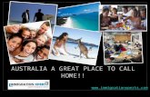 Australia a great place to call home!!