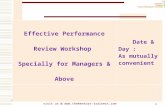 How to Conduct A Performance Review Discussion