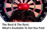 The Best And The Rest: What's Available To Get You Paid