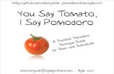 You Say Tomato I Say Pomodoro
