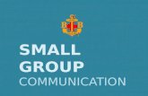 Week 04 Small Group Communication