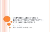 Supercharge Your Recruitment Efforts via Social Media