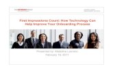 First Impressions Count: How Technology Can Help Improve Your Onboarding Strategy