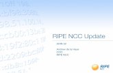 RIR Report: RIPE NCC Update from ARIN 32