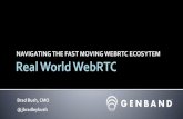 WebRTC Expo Atlanta June 2014 - Brad Bush, CMO GENBAND speaks on the fast moving WebRTC Landscape and creating value with communications technology