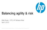 1st day   3 - agility vs risk