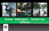 Green Employee, Greening Office (Communication & Marketing Enggament with Corporate Partner)