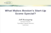 Boston startup scene presentation   fall 2012
