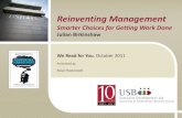 Reinventing management