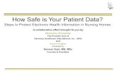 How Safe is Your Patient Data?