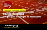 Keynote (PT): Liderando com Metas Flexiveis - Beyond Budgeting, Sao Paulo/Brazil, ciclo palestras B.I.International