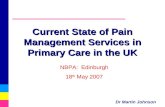 Current State of Pain Management Services in Primary Care in the UK