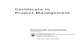 Certificate in Project Management