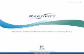 Raptivity software makes interactive learning easy