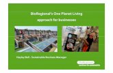 What does one planet living look like and how can you embed it into your organisation's operations?