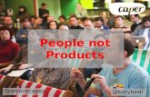 People not products