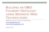 Building OBO Foundry ontology using semantic web tools