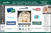 How to use webcast linked in blog twitter facebook youtube to grow your business