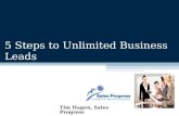 5 steps to unlimited business leads