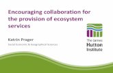 Promoting cross-boundary collaboration for ecosystem service management at landscape scales