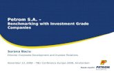 Petrom S.A. – Benchmarking with Investment Grade Companies