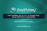 'How SwiftKey got to no.1 on Google Play' - Anne-Catherine Goulby at App Promotion Summit Berlin