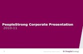 People strong corporate presention