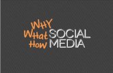 The Why, The What, and The How of Social Media