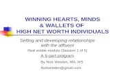Winning Hearts, Minds & Wallets of High Net Worth Individuals