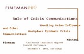 Role of Crisis Communications